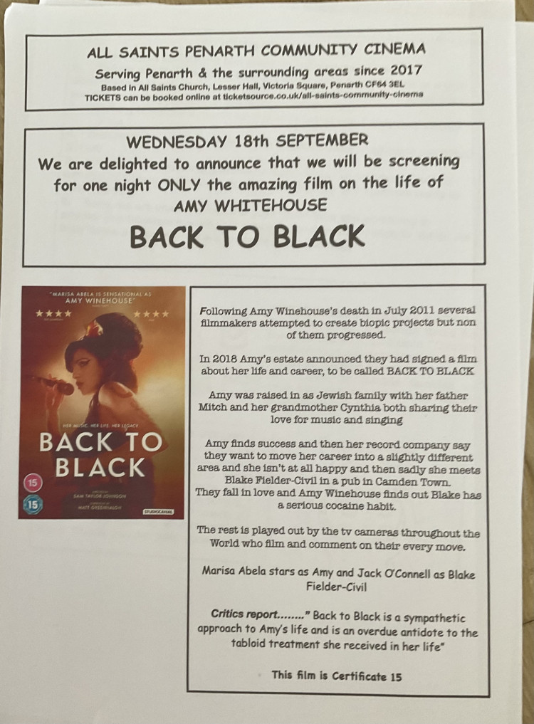 All Saints Penarth Community Cinema