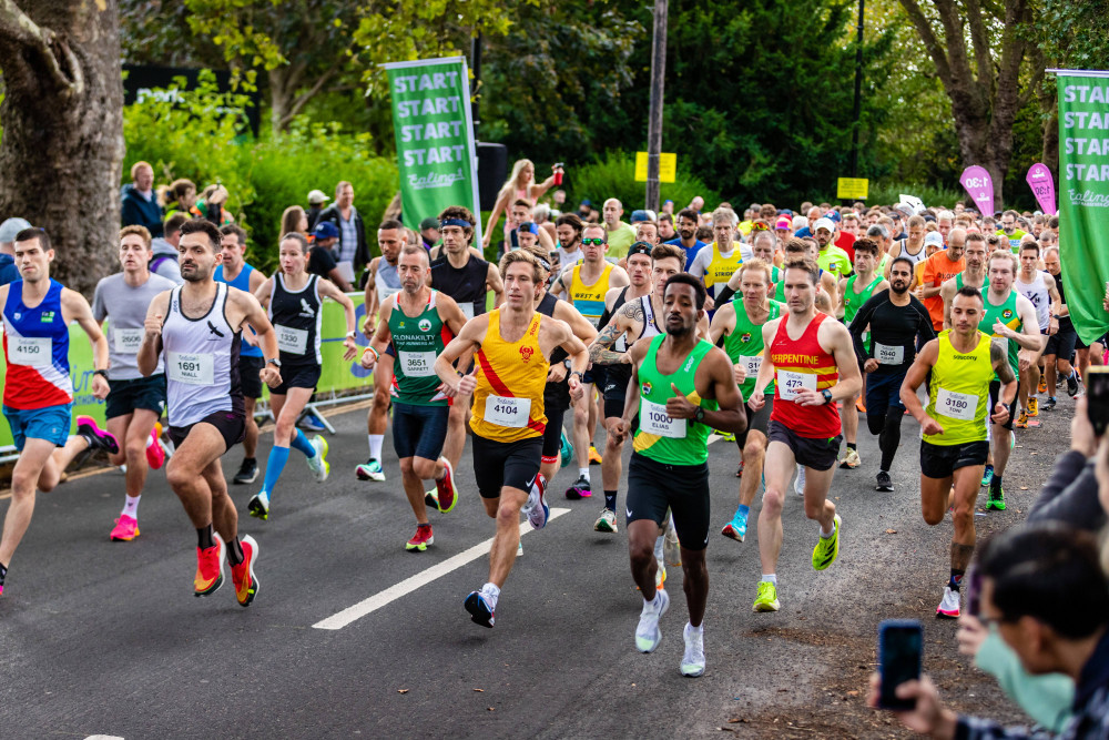 The Ealing Half Marathon is West London's biggest running event which returns on 29 September (credit: Jake Bush).