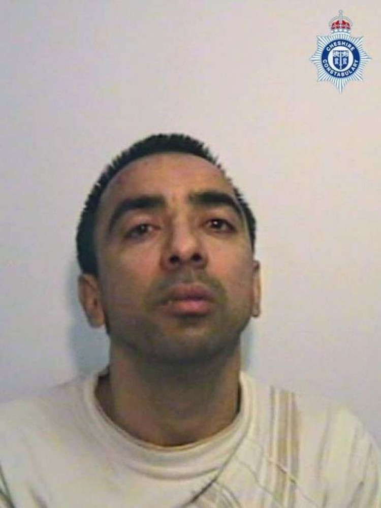 Tanveer Ahmed, 53, lives in Manchester but has links to South Cheshire and Pakistan (Cheshire Police).