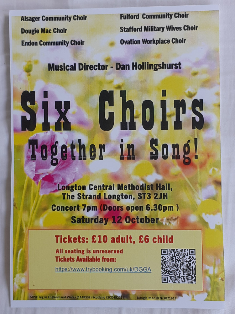 Six Choirs Together in Song