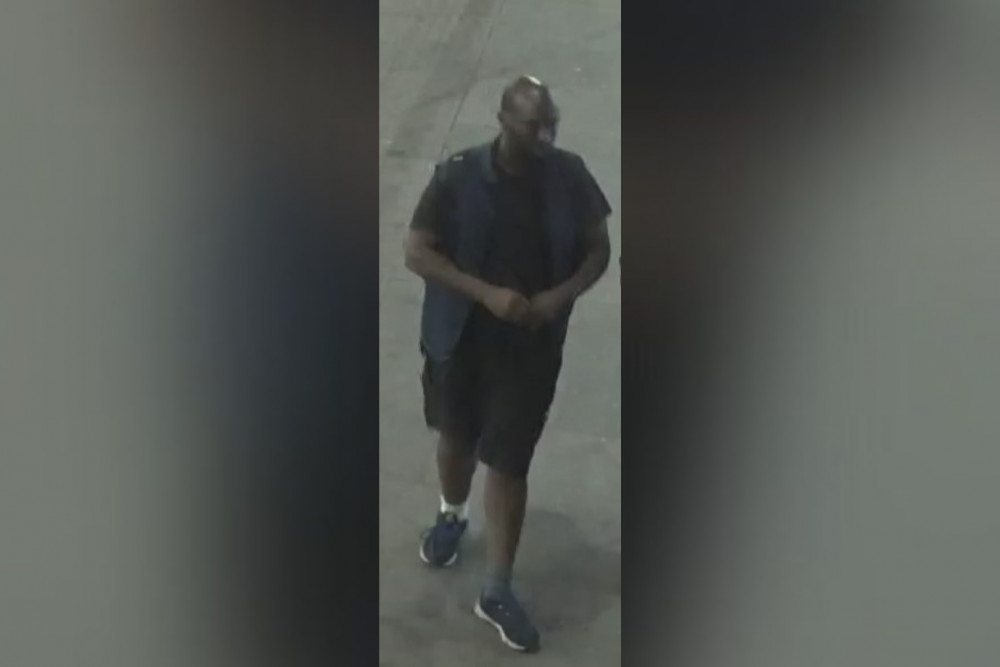 Police officers release image of man sought in connection with Ealing rape investigation (credit: Met Police).