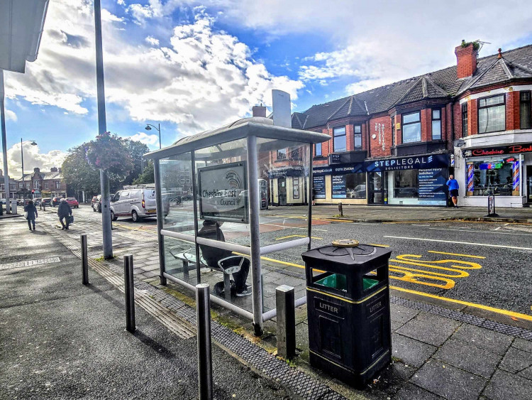 On Wednesday 11 September, Cheshire Police received reports of an incident at a bus stop outside Aldi, Nantwich Road (Ryan Parker).