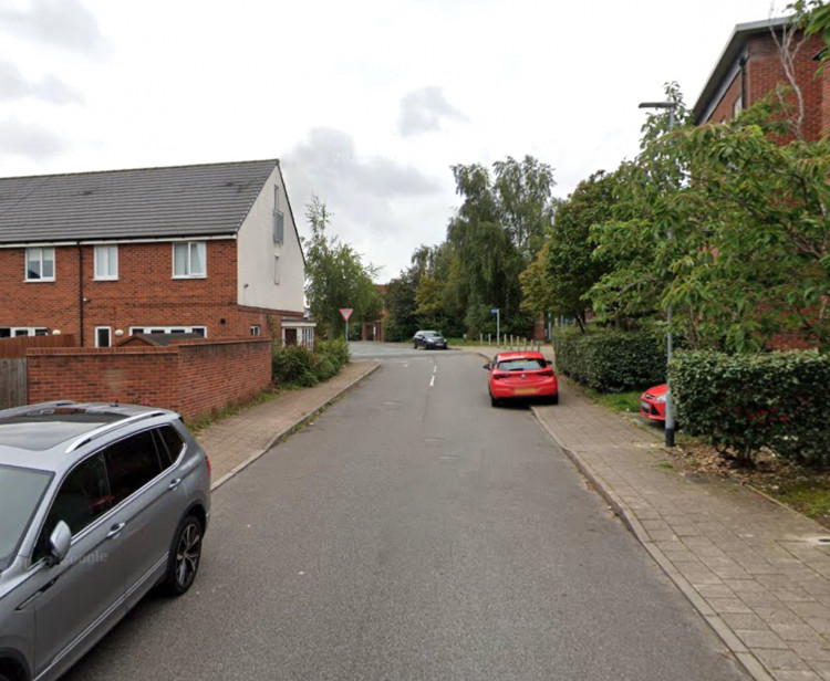 Officers stopped a man on Sytchmill Way, Burslem, on Wednesday (Google).