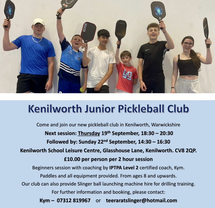 Kenilworth Junior Pickleball Club