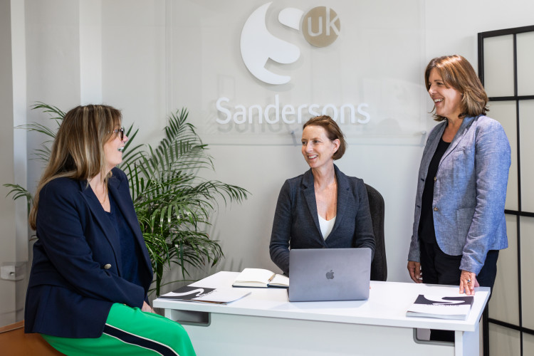 The team at Sandersons Wells, proudly serving the local property market with their award-winning, personalised service in sales and lettings.