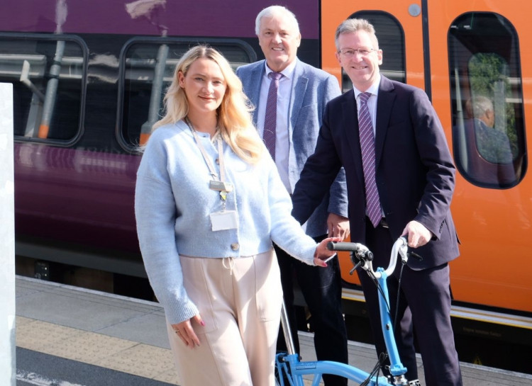 Users will need to sign up to membership of Brompton Bike Hire to rent the bikes (image via Warwickshire County Council)