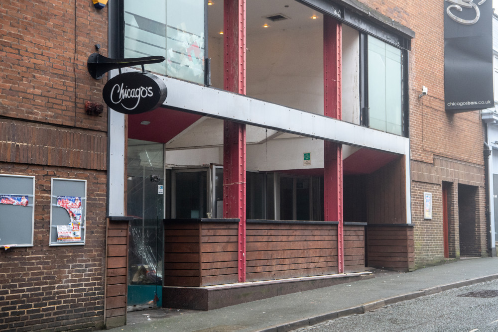 Chicagos, in Hanley, will be demolished and replaced with a six-storey block of flats (Pete Stonier).