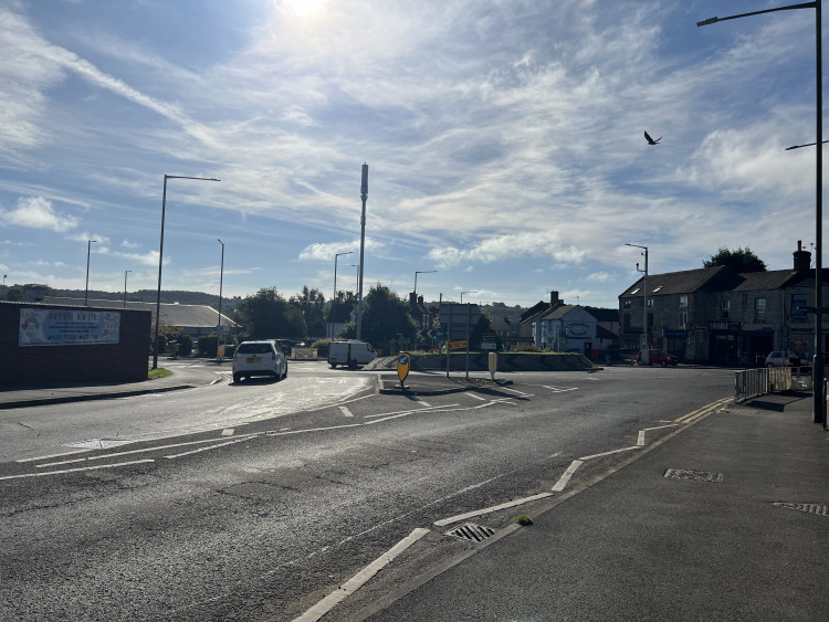 The repairs around Tape Street, Cheadle, and surrounding roundabouts are being carried out by Staffordshire County Council (Nub News).