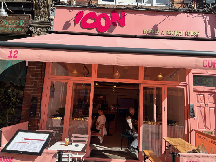 ICON coffee and brunch house has replaced the Surbitonian Vine on Claremont Road in Surbiton (Credit: Tilly O'Brien)