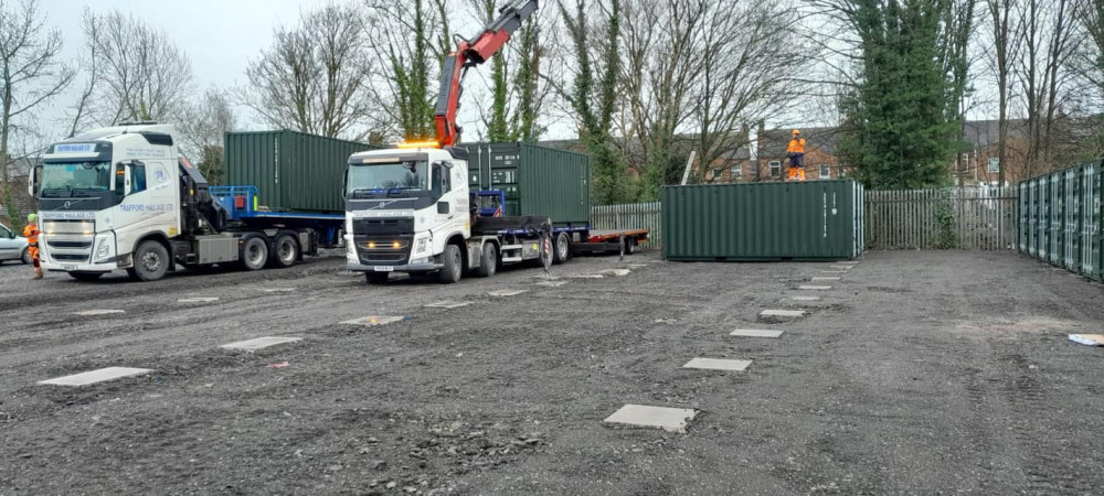 P.E.T Self-Storage Units Crewe recently opened at The Old Gas Works, off Stewart Street (P.E.T Group).