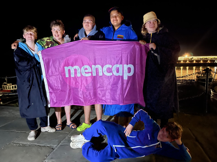 Mencap, established in 1946, helps families and carers of people with learning disabilities. And local swimmers have dug deep to help then complete their mission. (Image - Beech Hall School) 