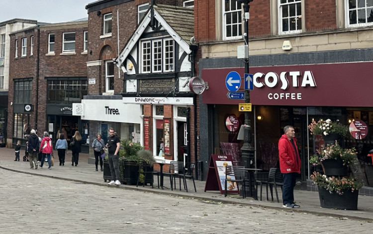 Market Place in Macclesfield. (Image - Macclesfield Nub News)