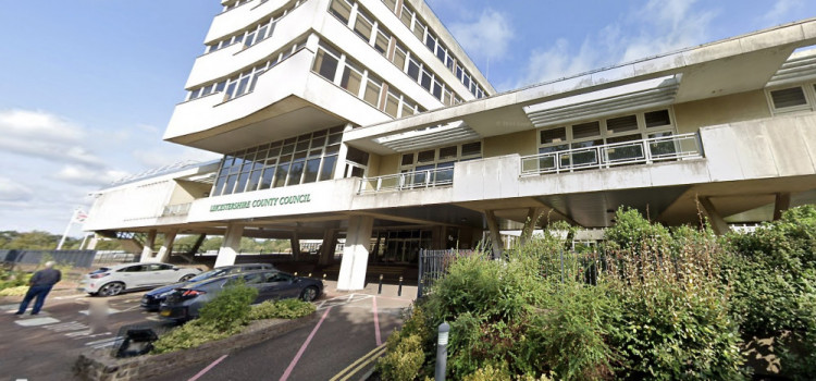 County Hall in Glenfield. Photo: Instantstreetview.com