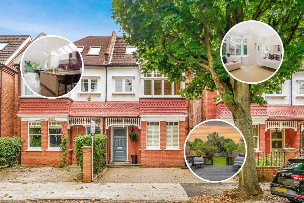 This week's Ealing property of the week is a gorgeous five bedroom home in Lyncroft Gardens, Ealing (credit: Leslie & Co).