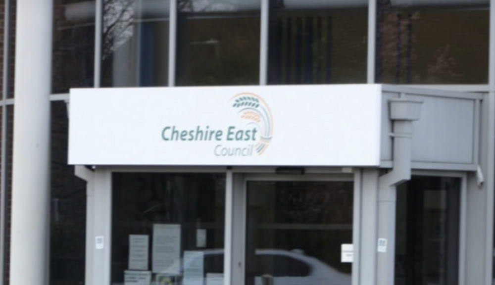 Cheshire East’s Westfields HQ in Sandbach. (Image - Macclesfield Nub News)