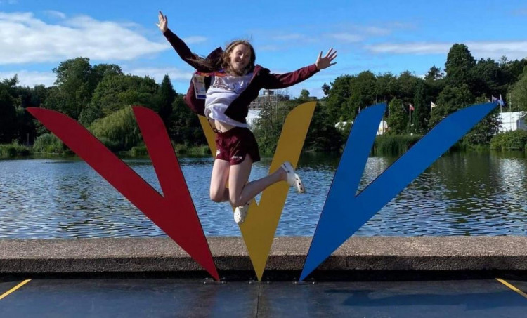 Gold winning Olympic swimmer Poppy Maskill's swimming talent was spotted at Alsager Swimming Club. (Photo: Alsager Swimming Club) 