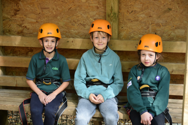 The 2nd Teddington cub scouts enjoyed various activities, including climbing at the Cubs Cause Chaos weekend (Image supplied)