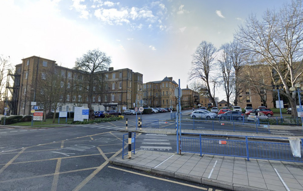 At Ealing Hospital in west London the nurse was subject of a medical suspension for her conduct (credit: Google Maps). 