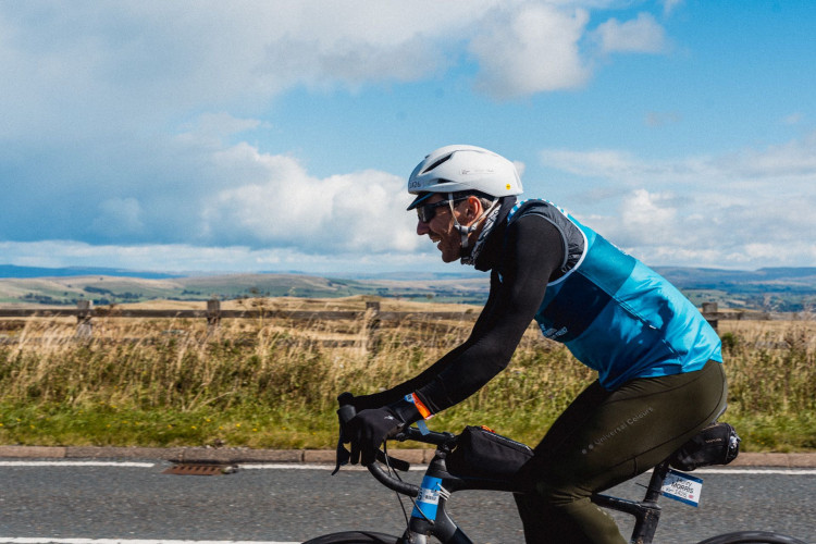 Teddington local cycled across Britain to raise money for a charity supporting young people (Image supplied)