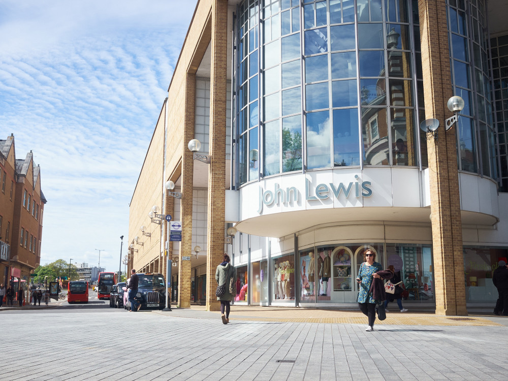 The final 'derelict' unit underneath John Lewis in Kingston might become a co-working space (Credit: Nub News)