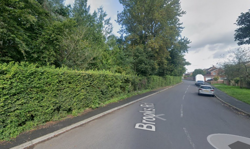 Proposed Site Of 120 Homes On Brooks Road In Street (Photo: Google Maps)