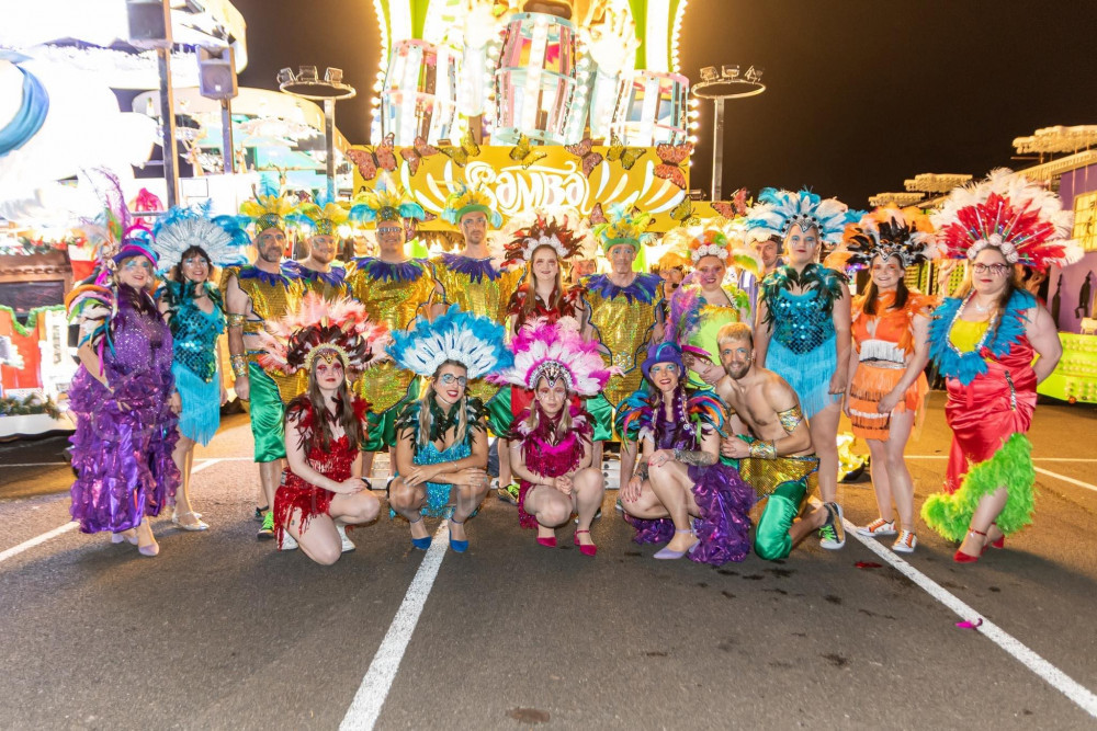 The Wells Carnival procession, which relies on the support of local volunteers each year.