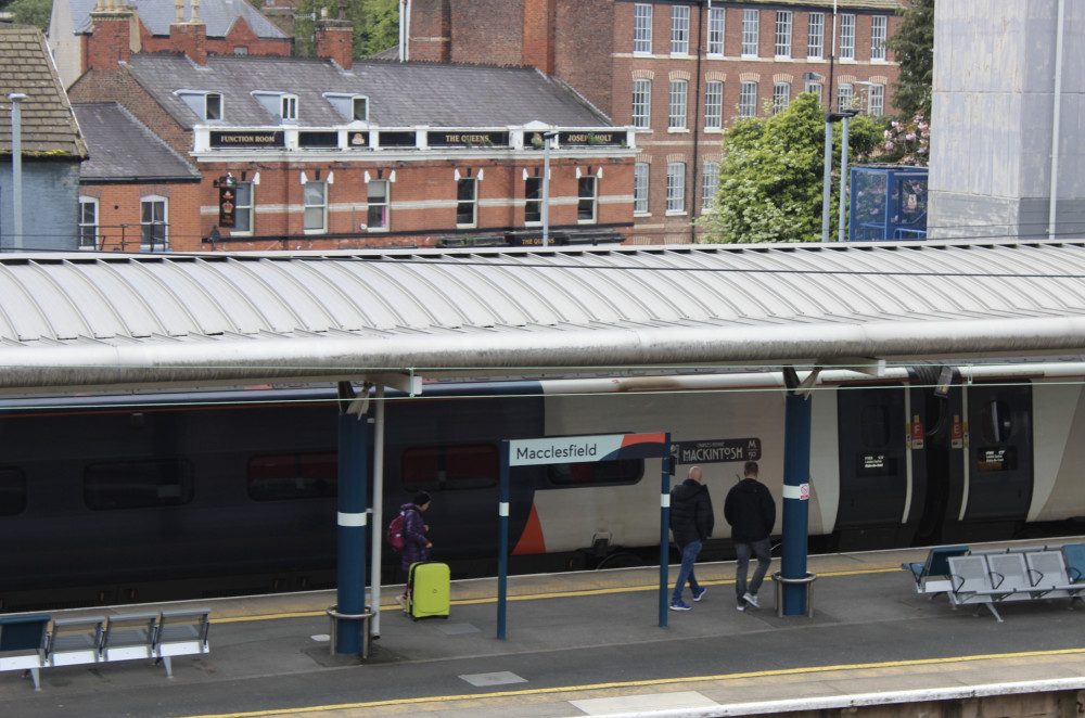 Macclesfield Railway Station, Waters Green. (Image - Macclesfield Nub News) 