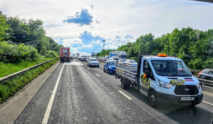 On Saturday 21 September, Cheshire Police received reports of a car fire on the A500 in Basford, Crewe (Nub News).