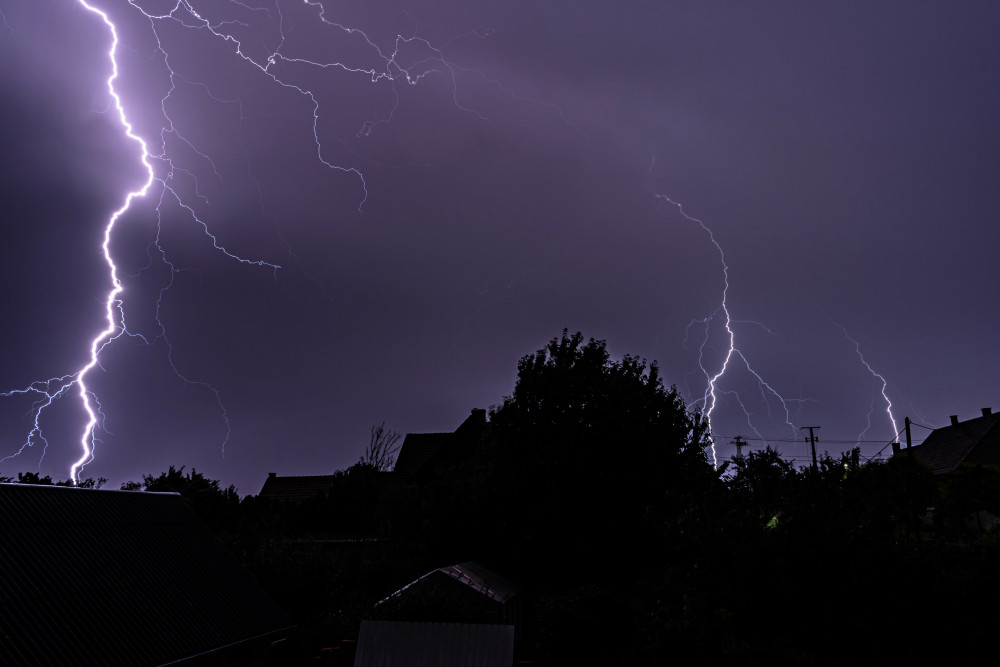 A huge storm caused disruption across the city over the weekend (Unsplash).