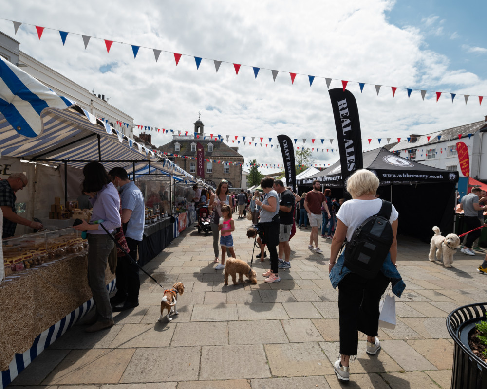 The new Autumn Food Festival comes to Warwick this weekend (image via CJ's Events Warwickshire)