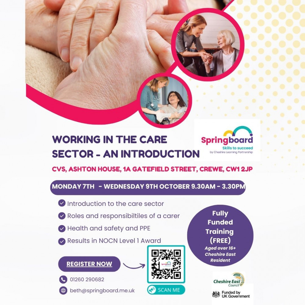 FREE Course - Introduction to Working in the Care Sector