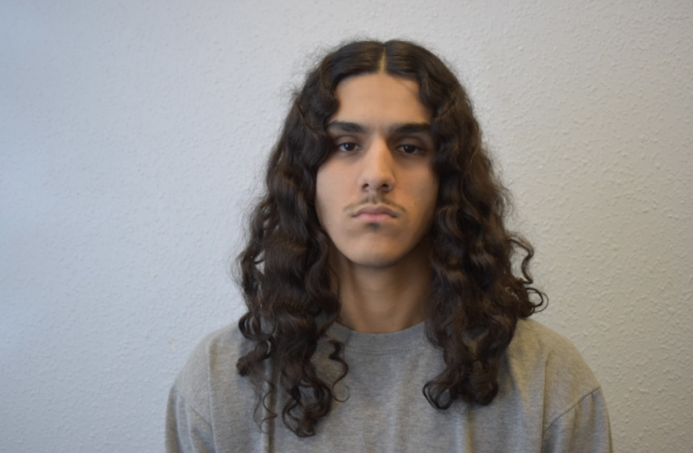 Ayoub Nacir was given a prison sentence at Kingston Crown yesterday for sharing terrorist content online (Credit: Met Police)