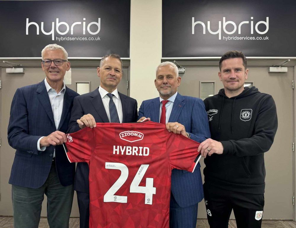 Hybrid Services is set to add 'vibrant and engaging design' to Crewe Alex FC's main function suite, after becoming the club's official printer partner (Crewe Alex).