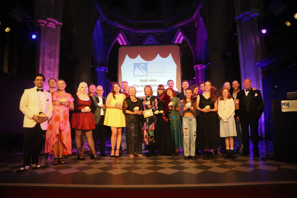 The SWAN Award winners at the Landamark Arts Centre in Teddington (Credit: Landmark Arts Centre)