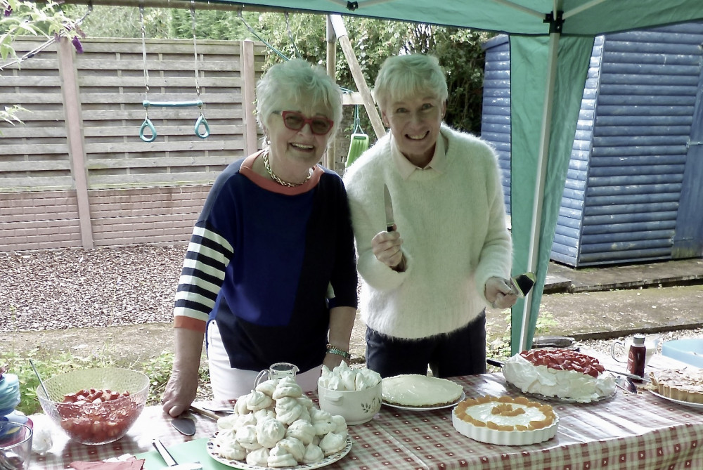 A garden party helped to raise funds for charity. Photo: Ashby Rotary Club