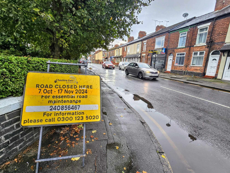 From Monday 7 October, sections of West Street, between Dunwoody Way and Hightown, will be closed in stages until Sunday 17 November (Ryan Parker).