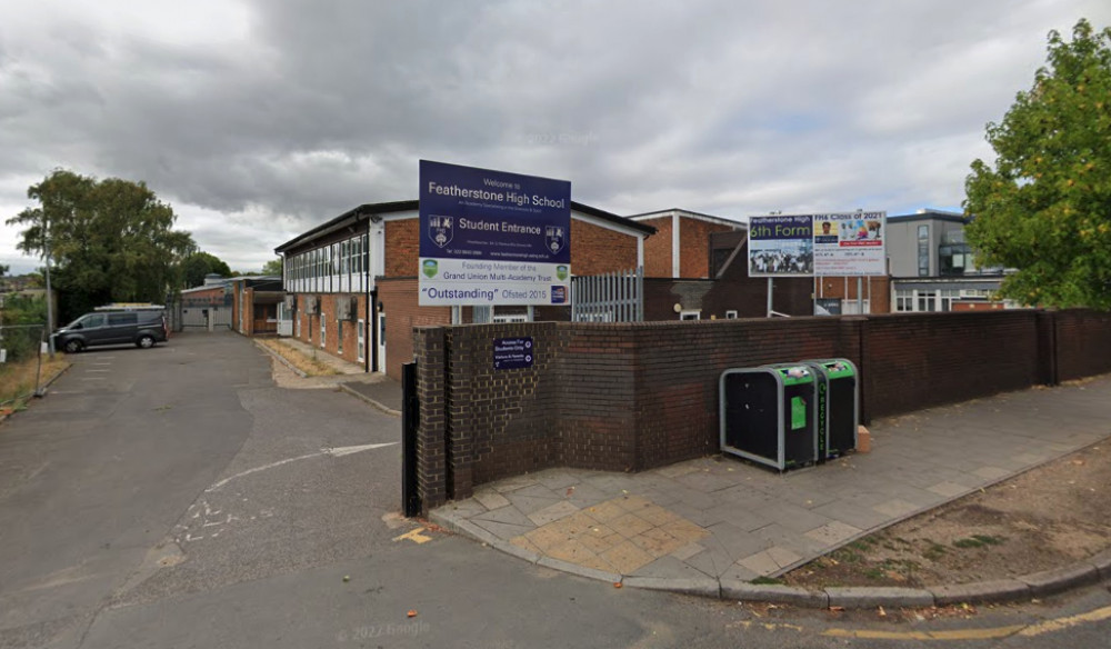 On 1 September, 2022, Shadie Kanj started teaching again at Featherstone High School, Southall, despite his caution for public masturbation (credit: Google Maps).