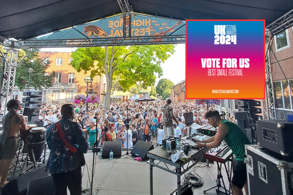 High Tide Festival in Twickenham has a chance to win big at this year's UK Festival Awards (credit: High Tide Festival & UK Festival Awards).