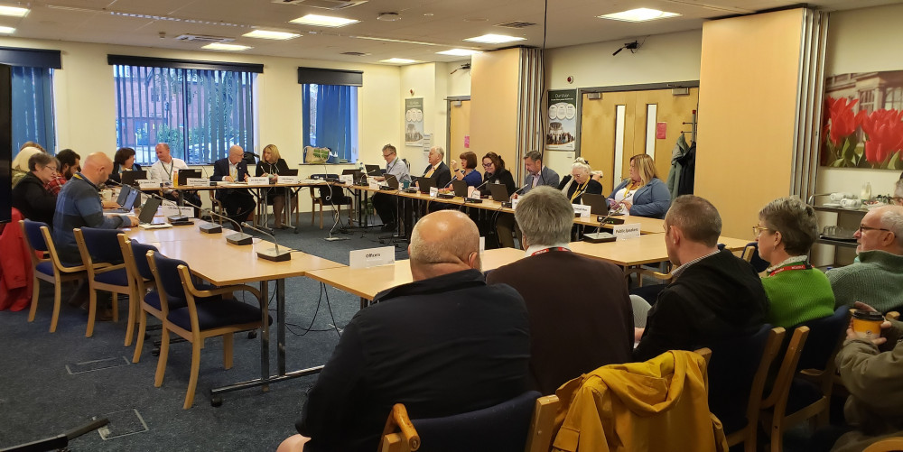 The environment and communities meeting, discussed the impact of recent Council decisions on the Danes Moss Household Waste Recycling Centre. (Image - Local Democracy Reporting Service)