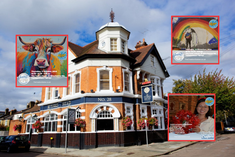 The Turk's Head Twickenham has announced a list of new events in the run up to Christmas (credit: Image supplied).