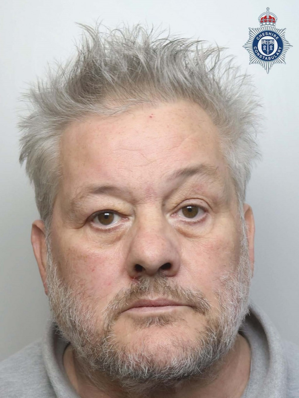 Clinton Royle, 62, who was convicted of 43 sexual offences against children, has been jailed for 25 years (Cheshire Police).