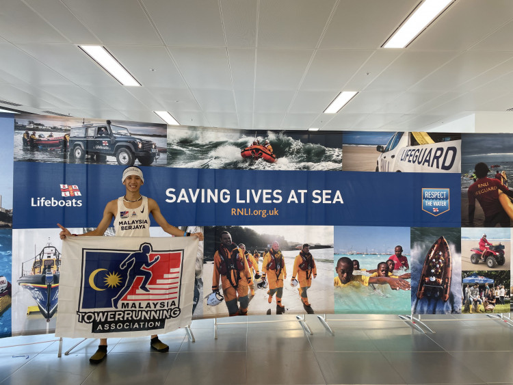 World champion, Soh Wai Ching, is taking on the RNLI Tower Run this October (Image supplied)