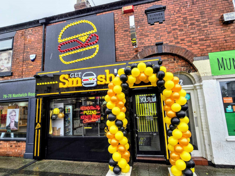 Get Smash'd, Nantwich Road, opened its doors at 4.30pm on Monday 30 September, with a 50 per cent on everything until close (Ryan Parker).