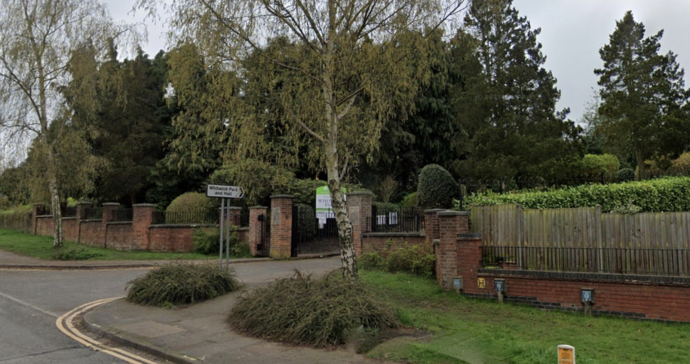 The entrance to Whitwick Park from North Street. Photo: Instantstreetview.com