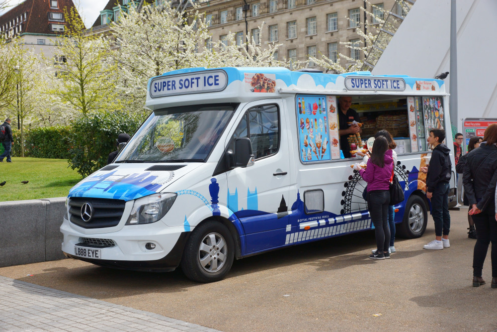 Stock image of an ice cream van in London (credit: Chris Sampson/Wikimedia Commons).