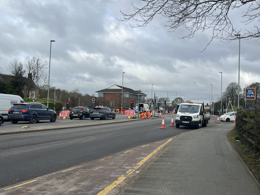 Police and paramedics were called to the junction of Newcastle Road and Godwin Way yesterday afternoon (Nub News).