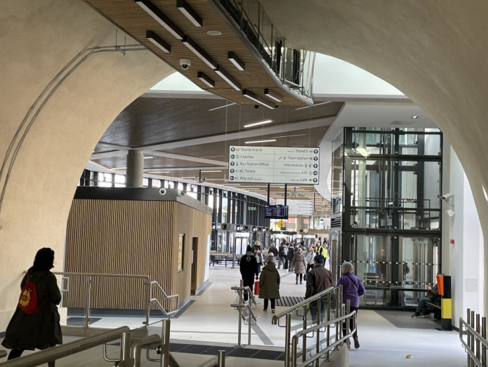 Stockport residents and other users of the new transport interchange are being asked for feedback on how satisfied / dissatisfied they are with it (Image - Alasdair Perry)