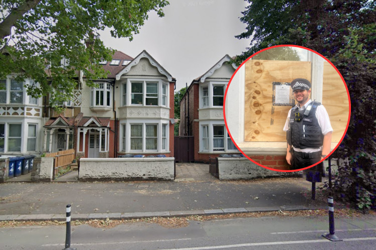 Ealing Magistrate Court ordered the closure of a home in Ealing Common following anti-social behaviour and a drug-related arrest (credit: Google Maps & @MPSEalingCommon/X).