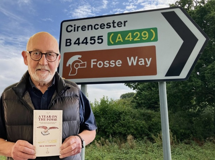 Author Rick Thompson has written about the Fosse Way (image supplied)