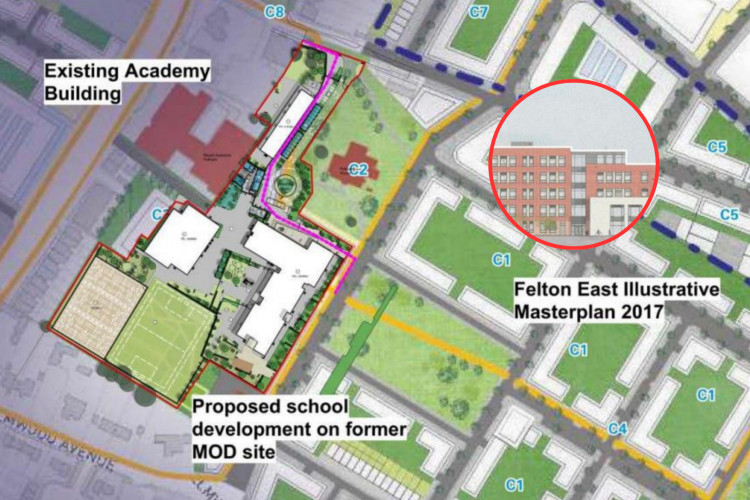 New school to be built on former MOD site in hounslow, addressing growing community needs (credit: Hounslow Council).